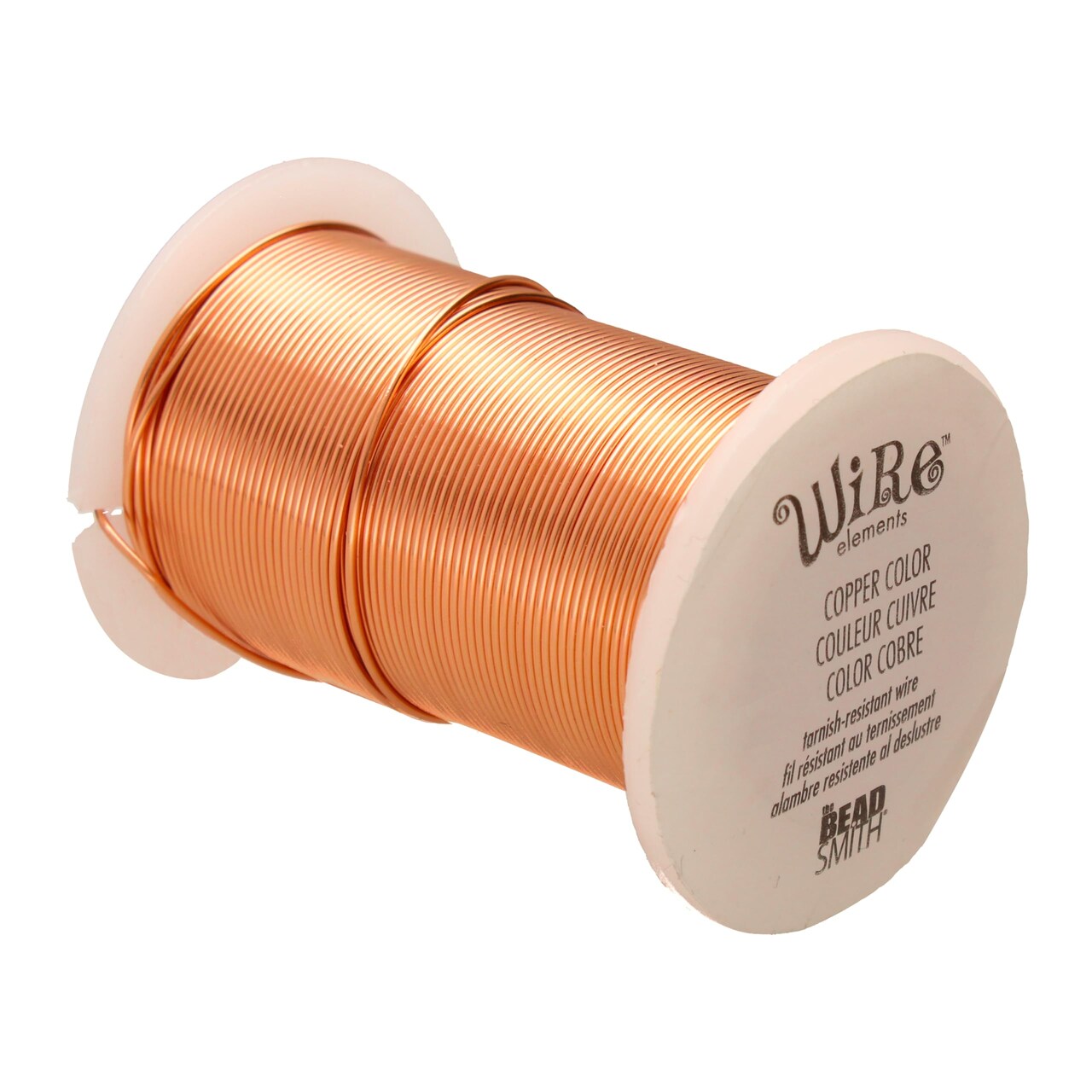 The Beadsmith Wire Elements Lacquered Tarnish-Resistant Copper Wire